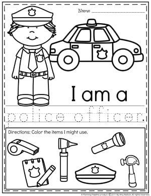 Community Helper Chart Preschool, Community Helpers Firefighters Preschool, Preschool Occupation Theme, Fire Fighter Worksheet, Community Helpers Elementary Activities, Firefighter Worksheets Preschool, Safety Helpers Preschool Activities, Occupation Worksheet For Preschool, Community Helpers Preschool Free Printables