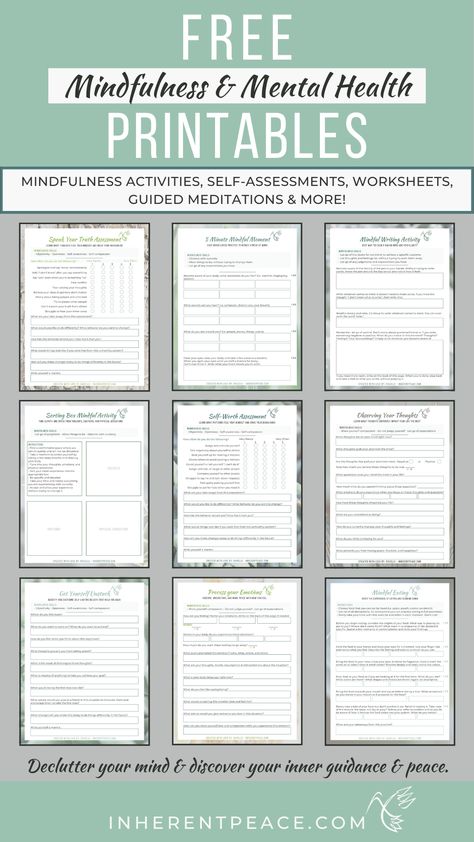 Therapy Sheets Free Printable, Self Improvement Worksheet Free Printable, Mental Wellness Worksheet, 10 Minutes To Let Your Mind Wander, Cbt Techniques Free Printable, Psychology Worksheets Printables, Mindfullness Work Sheets, What Is Mindfulness Worksheet, Mindfulness Group Therapy