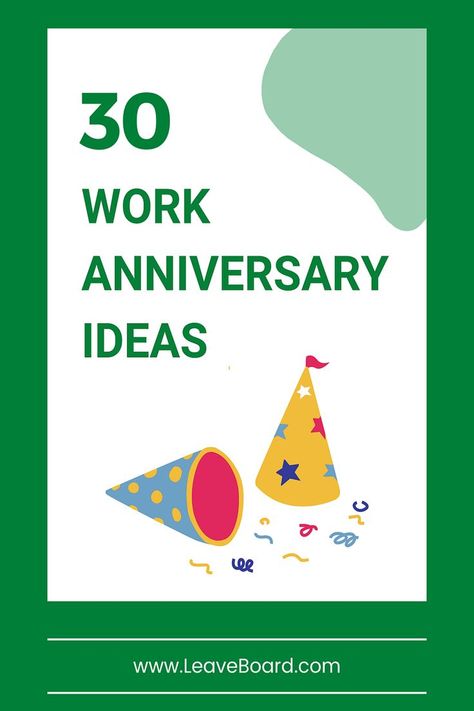 Discover 30 work anniversary ideas that your employees will appreciate: send a gift, increase leave entitlement, offer training, give them a voice, and other fun and other surprising ways to celebrate work anniversay. Celebrating 100 Years In Business, 25 Year Work Anniversary Party Ideas, 30 Years Company Anniversary, Recognition Boards For Employees, Staff Anniversary Gift Ideas, 10 Year Work Anniversary Party Ideas, 5 Year Work Anniversary Gift Ideas, 10 Year Work Anniversary Gift, 30 Year Work Anniversary Ideas