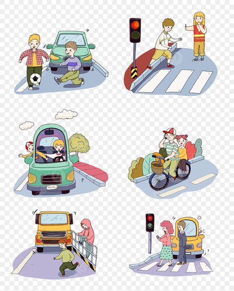 Kids Safety Poster, Safety Rules For Kids, Road Traffic Safety, Safety Poster, Geometric Pattern Background, Rules For Kids, Diy Kids Games, School Safety, Safety Posters