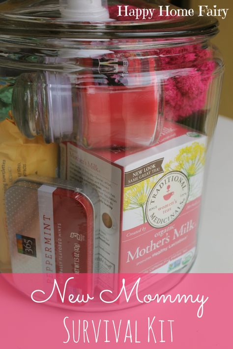 Mommy Survival Kit, Happy Home Fairy, New Mommy, Mommy Gift, Survival Kits, Shower Bebe, Happy Home, Jar Gifts, In A Jar