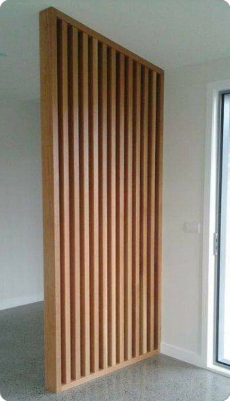 Room Divider Ideas Diy Cheap, Room Divider Ideas Diy, Room Partition Wall, Wood Partition, Wall Partition Design, Modern Room Divider, Wall Partition, Living Room Divider, Wooden Room Dividers