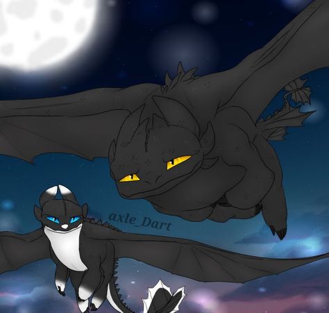 Fury Family, Httyd Fanart, Dragon Quotes, Dragon Fanart, Toothless Night Fury, Night Fury Dragon, Httyd Art, Train Dragon, Light Fury