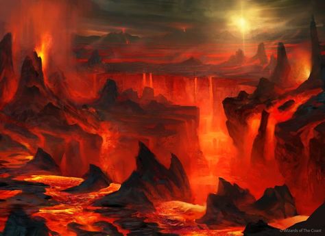 Fire Artwork, Landscape Concept, Fantasy Setting, Fantasy Places, Biome, Fantasy Concept Art, World Building, Environment Concept Art, Fantasy Inspiration