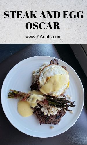 Steak and Egg Oscar - #dinner #steak #steakandegg #grill #grilling #grillrecipes #steakdinner #steakrecipes #eggs #dinner #easydinnerrecipes #dinnerrecipes #KAeats Steak And Eggs Dinner, Healthy Meals Family, Steak Oscar, Steak Toppings, Homemade Hollandaise Sauce, Eggs Dinner, Dinners Ideas, Dinner Steak, Asparagus Bacon