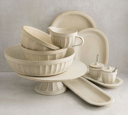 Kitchen & Dining | Pottery Barn Canada Cute Serving Dishes, Serving Dishes For Entertaining, Entertaining Platters, Serving Bowls With Lids, Serving Ware, Ideal Kitchen, Serve Ware, Condiment Sets, Stoneware Dishes