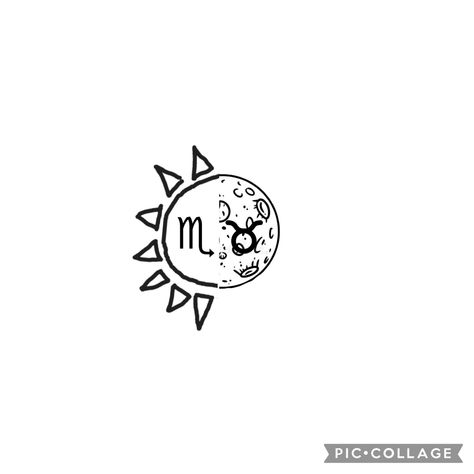 Moon And Scorpio Tattoo, Moon In Scorpio Tattoo, Scorpio Sun Tattoo, Minimal Scorpio Tattoo, Scorpio Moon Tattoo, Scorpio Tattoo, Taurus Moon, Taurus Tattoos, Scorpio Moon