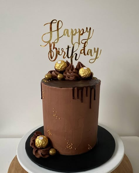 Cake Designs 80th Birthday, 4 Inch Cake Designs Birthday, Chocolate Cake For 50th Birthday, Chocolate Cake Man Birthday, Chocolate Cake 50th Birthday, 40th Birthday Cake For Women Chocolate, Birthday Cake For Man And Woman Together, Chocolate Cake For Men Birthdays, Chocolate 50th Birthday Cake