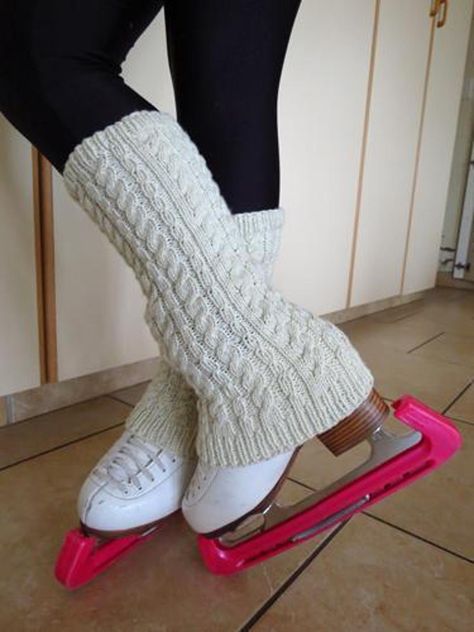 Ashton Figure Skating Leg Warmers | Craftsy Leg Warmers Pattern, Figure Ice Skates, Figure Skates, Ice Skating Outfit, Figure Skating Outfits, Crochet Leg Warmers, Skating Aesthetic, Ice Skaters, Leg Warmer