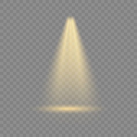 Set of spotlight isolated on transparent... | Premium Vector #Freepik #vector #light #lamp #golden #spotlight Chandelier Png Photoshop, Spot Light Aesthetic, Background Templates For Editing, Png Light Effects Hd, Spotlight Overlay, Light Png Effect, Lights Png Effect, Spotlight Png, Light In Photoshop