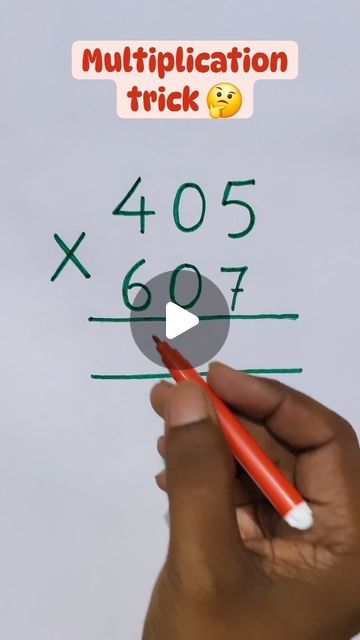 Maths Tricks Magic, Math Tricks For Kids, Maths Multiplication, Mental Math Tricks, Multiplication Tricks, Maths Tricks, Easy Math Activities, Math Made Easy, Teaching Math Strategies