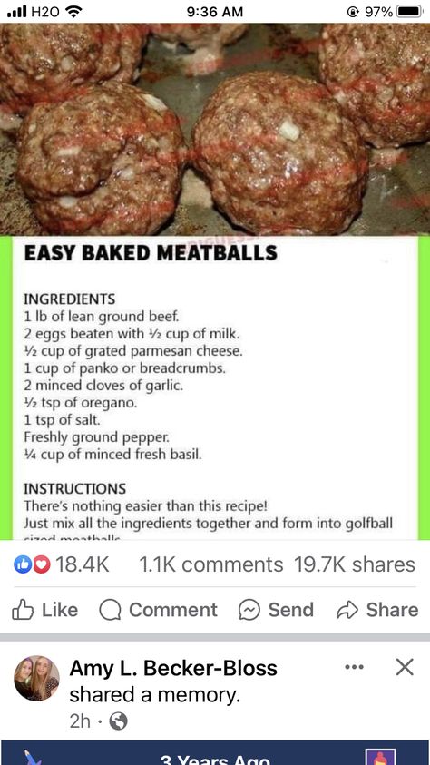 Juicy Meatball Recipe, Homemade Meatballs Easy, Baked Meatballs, Meatball Bake, Meatball Recipes Easy, Ventura California, Meatball Ingredients, Meatballs Easy, Homemade Meatballs