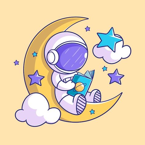 Kids Branding Design, Astronaut Drawing, Space Doodles, Astronaut Illustration, Astronaut Cartoon, Moon Cartoon, Kids Room Murals, Space Drawings, Belly Painting