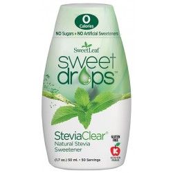 Just a few drops of SteviaClear are as sweet as 1 teaspoon of sugar. Drop this pure Stevia extract into your hot or iced coffee or tea. Sugar Alternatives, Liquid Stevia, Stevia Extract, Organic Gardening Tips, Free Coffee, Zero Calories, Vegetable Glycerin, Artificial Sweetener, Natural Sweeteners