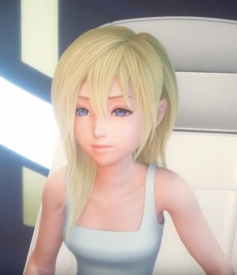 Namine from Kingdom Hearts 3 Kingdom Hearts Namine Pfp, Naminé Kingdom Hearts, Namine Kingdom Hearts Icon, Kh Namine, Namine Kingdom Hearts, Kingdom Hearts Namine, Kingdom Hearts Kairi, Kingdom Hearts Funny, Sora And Kairi