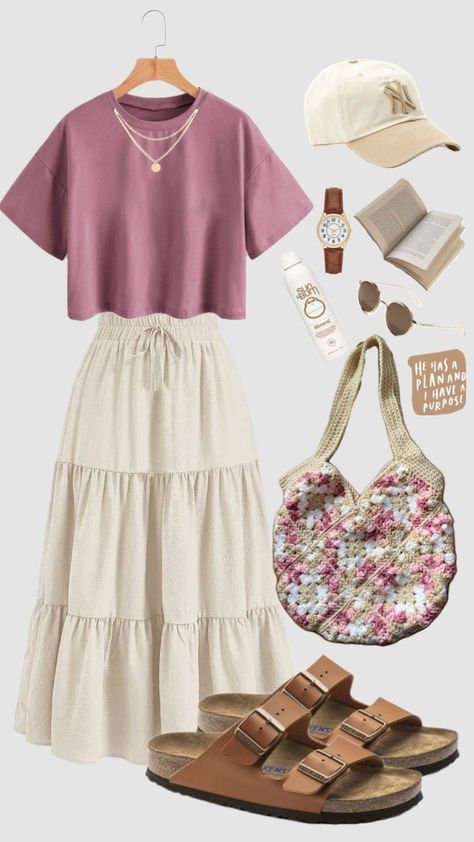 Summer Modest Outfits, Modesty Outfits, Cute Modest Outfits, Elegante Casual, Easy Trendy Outfits, Modest Fashion Outfits, Mode Inspo, Cute Everyday Outfits, Really Cute Outfits