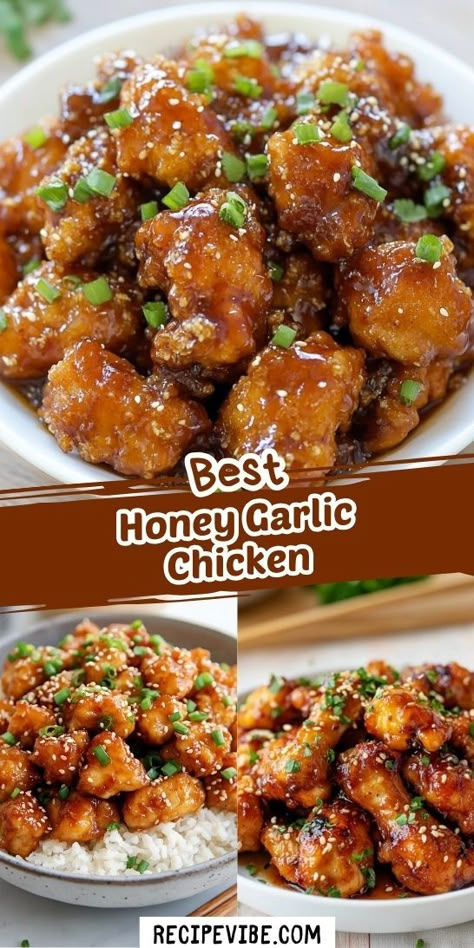 Craving a dish that’s both simple and mouthwatering? This Honey Garlic Chicken Recipe will quickly become your go-to for chicken thigh recipes. Don’t forget to save it for your next dinner party or cozy family meal—you won’t regret it! Honey Ham Biscuit Sliders, Honey Chicken Thighs, Best Chicken Thigh Recipe, Quick Crockpot Meals, Easy Honey Garlic Chicken, Pork Steak Recipe, Easy Supper Recipes, Chicken Thighs Dinner, Crockpot Chicken Thighs