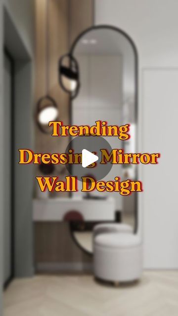 Dressing Wall Design, Latest Dressing Mirror Design, Bedroom Dressing Mirror Ideas, Cupboard Ideas Bedroom With Mirror, Dressing Wardrobe With Mirror, Wall Wardrobe Design With Mirror, Wardrobe With Mirror Design, Dressing Mirror Design Wall, Wardrobe Design With Mirror