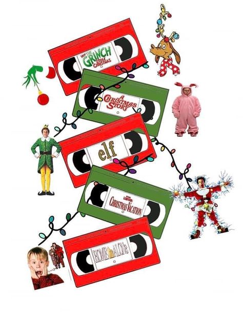 Christmas Door Decorating Contest, Christmas Movie Shirts, Love The 90s, Cute Christmas Wallpaper, Christmas Poster, Vinyl Shirts, The Grinch, Cricut Creations, Cricut Projects Vinyl