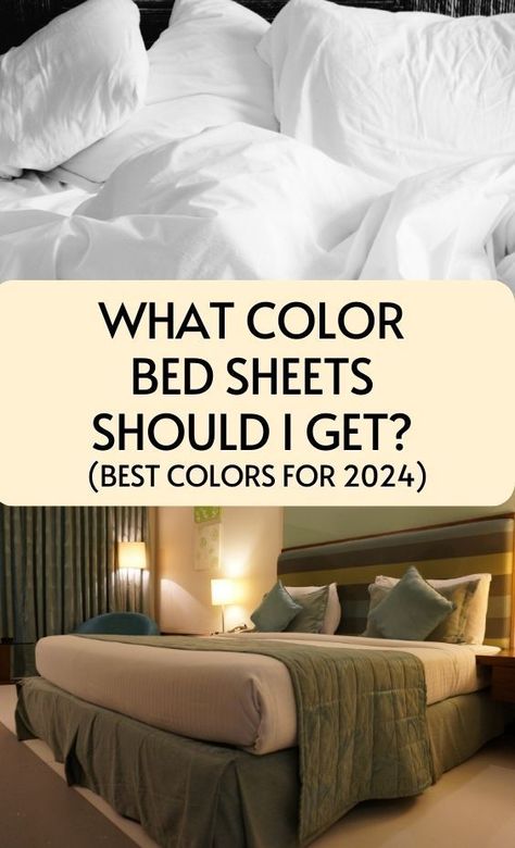 Choosing the right color for your bed sheets can enhance the overall look and feel of your bedroom. Discover the best colors for bed sheets in 2024 to elevate your sleep sanctuary. Best Color For Bedding, Colored Sheets Bedding, Bed Sheets Color Combinations, Sheet And Comforter Color Combos, Bedding Colour Combos, Neutral Bed Sheets, Color Bed Sheets, Grey Bed Sheets, Farmhouse Bedroom Decor Ideas