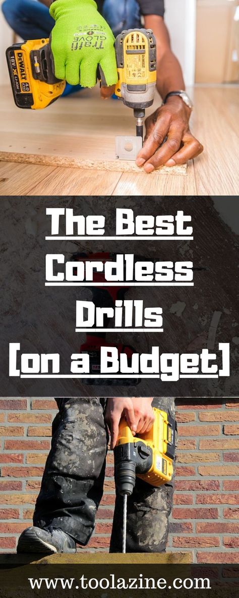 The best cordless drill under $50, $75, $100, $150 & for any price | Budget/Inexpensive/Low Cost Options | Review 2018 Your home or workshop just isn’t complete without a cordless drill. A cordless drill is such a versatile useful tool that you will end up using again and again. Why is it crucial to have this tool and how to pick the right one? You can find the answers to these and even more questions that are on your mind right here. Cordless Drill Reviews, Tools For Woodworking, Woodworking Tools For Beginners, Antique Woodworking Tools, Woodworking Tutorials, Essential Woodworking Tools, Tools Drawing, Wood Crafting Tools, Garage Sale Pricing