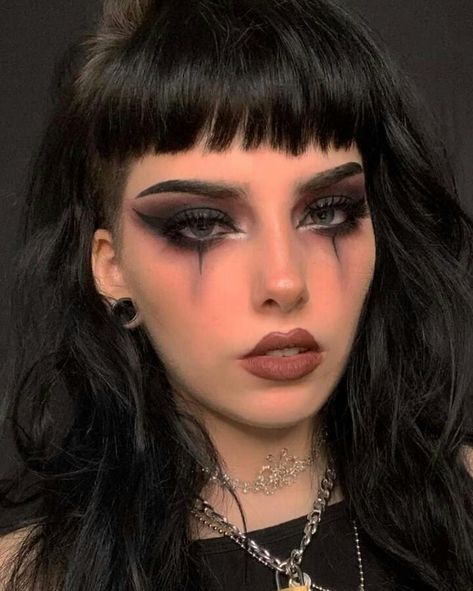 Dark Makeup Looks, Concert Makeup, Punk Makeup, Casual Makeup, Alt Makeup, Rave Makeup, Formal Makeup, Punk Hair, Edgy Makeup