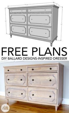 Dresser Build, Diy Dresser Plans, Dresser Dimensions, Diy Birdhouse, Dresser Plans, Diy Wood Work, Simple Woodworking Plans, Carpentry Projects, Woodworking Furniture Plans