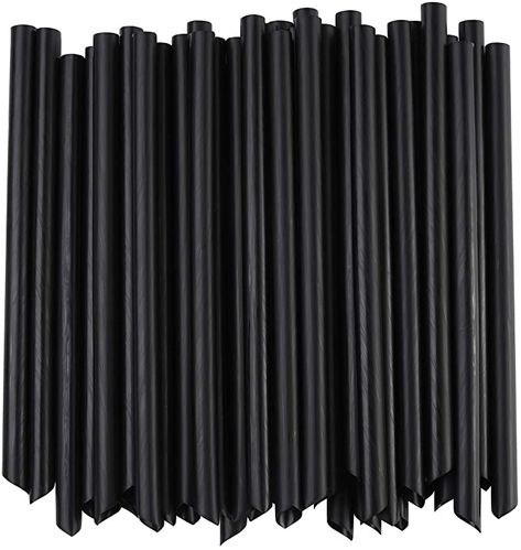 ALINK Extra Wide Black Plastic Bubble Tea Smoothie Straws, 1/2" Wide X 8 1/2" Long Fat Boba Milkshakes Straws, Pack of 100Brand: ALINK4.8 out of 5 stars 1,774 ratings | 10 answered questionsAmazon'sChoicefor "black boba straws"Price: $6.99 ($0.07 / Count) FREE Shipping on orders over $25.00 shipped by Amazon or get Fast, Free Shipping with Amazon Prime Popping Pearls, Boba Straw, Hard Drinks, Bubble Boba, Boba Pearls, Pearl Tea, Smoothie Straw, Art And Craft Materials, Tapioca Pearls