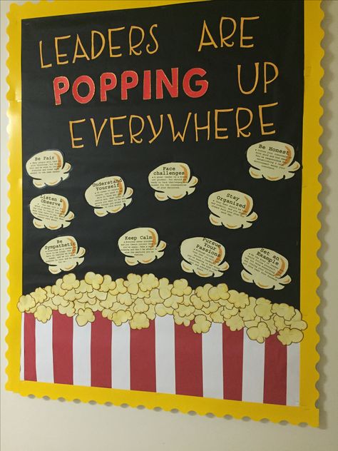 Superstar Bulletin Board Ideas, Leadership Board For Work, We Are Leaders Bulletin Board, Customer Service Bulletin Board Ideas, Cte Bulletin Boards, Conference Room Bulletin Board Ideas, Shoutout Bulletin Board Ideas, Leadership Ra Bulletin Boards, Award Bulletin Board Ideas