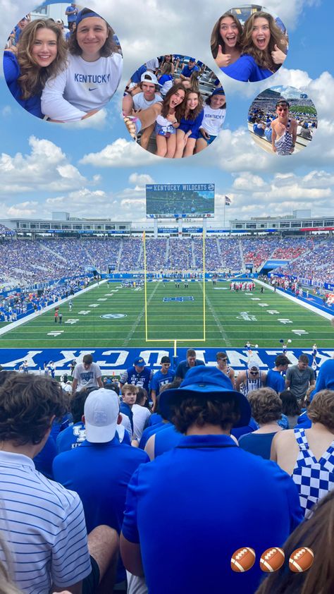 Football Game Instagram Story, Game Day Story Ideas, Fnl Instagram Story, Game Day Instagram Story, Football Instagram Story, Sport Instagram Story, University Of Kentucky Football, College Stories, Instagram Layouts