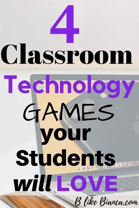 4 Technology Games for the Classroom that your students will love to play so much they will forget they're learning! Games For The Classroom, Middle School Technology, Technology In The Classroom, Substitute Teaching, Technology Lessons, Teacher Tech, Teaching Technology, Instructional Technology, Teacher Technology