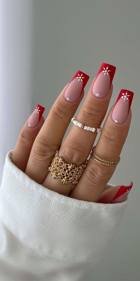 Line Nail Designs, Candy Cane Nails, Christmas Gel, Red Christmas Nails, Nails Easy, Cute Christmas Nails, Christmas Gel Nails, Christmas Nails Easy, Lines On Nails