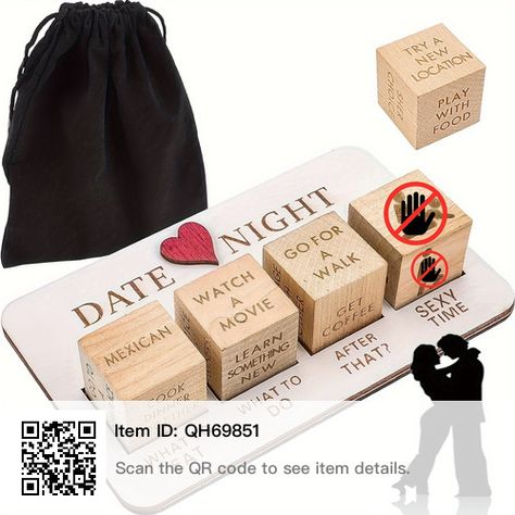 Date Night Ideas For Him, Couples Gift Ideas, Couples Games, Date Night Gifts, Romantic Date Night Ideas, Night Beauty, Date Night Ideas, Wife Christmas, Gifts For Girlfriend