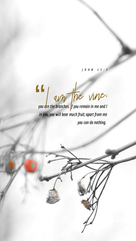 John 15 5 Wallpaper, John 15:5, Bible Quizzing, Free Scripture Cards, Jesus Son Of God, John 15 5, Christian Backgrounds, Bible Quotes Images, Bible Quotes Wallpaper