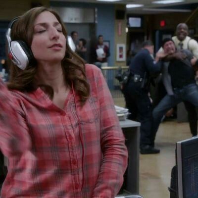 Gina Linetti, Playlist Covers Photos, Spotify Playlist Covers, Brooklyn 99, Spotify Covers, Brooklyn Nine Nine, Reaction Memes, Playlist Covers, Spotify Playlist