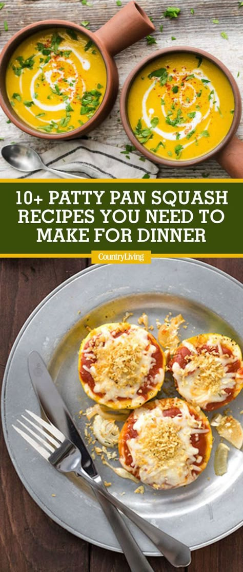 10 Best Patty Pan Squash Recipes - How to Cook Patty Pan Squash Dinners Pan Squash, Pattypan Squash, Summer Squash Recipes, Autumn Side Dishes, Produce Recipes, Csa Recipes, Summer Squash, Veggie Side Dishes, Garden Recipes