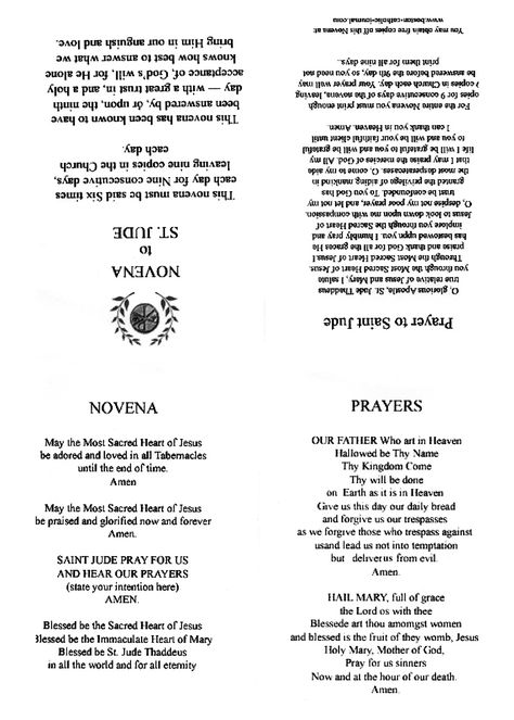 Novena To St Jude, St Jude Novena, Simple Resume Format, Saint Jude, Novena Prayers, Simple Resume, St Jude, Resume Format, First Page