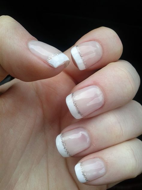 Bridal Nails French, Wedding Pedicure, Bridal Manicure, Wedding Day Nails, Bridesmaids Nails, Wedding Manicure, French Pedicure, Wedding Nails French, Nail Art Wedding