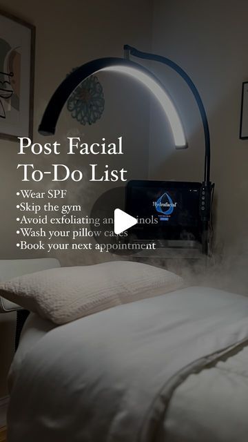 𝙰𝚛𝚒𝚊 𝙼𝚎𝚍𝚒𝚌𝚊𝚕 𝙰𝚎𝚜𝚝𝚑𝚎𝚝𝚒𝚌𝚜 on Instagram: "Extend your facial results with these post-care tips 🤍   #facial#facials#skin#skincaretips #skinhealth #skincare #hydrafacial #esthetician #aesthetics #aesthetician #facialtreatment #skingoals" Facial Spa Aesthetic, Esthetician Skin Care, Esthetician Aesthetic, Esthetician Life, Spa Stuff, Facial Room, Medical Aesthetician, Reels Ideas, Skin Aesthetics