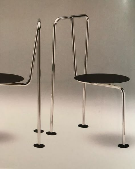 NUMERO NOVANTASEI on Instagram: "You just add to my troubles. Three-legged Chair A by Shiro Kuramata, 1982."