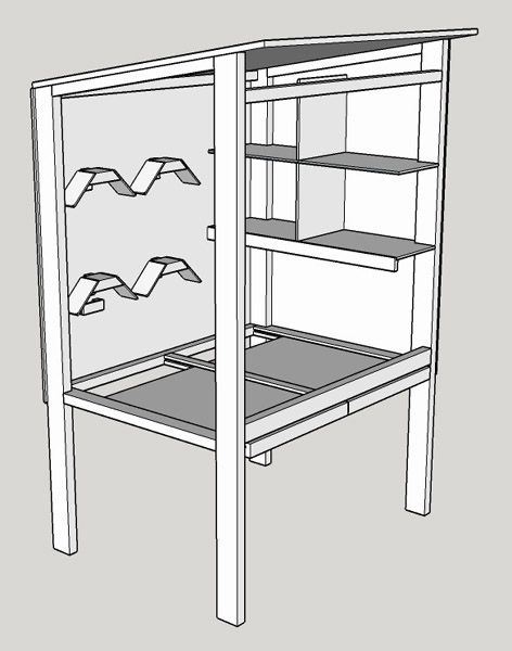 My small loft design - Page 3 - Pigeon-Talk Pigeon Loft Ideas, Pigeon House Ideas, Pigeon Cage Ideas, Small Loft Design, Pigeon Coop, Racing Pigeon Lofts, Pigeon Loft Design, Loft Plans, Pet Pigeon