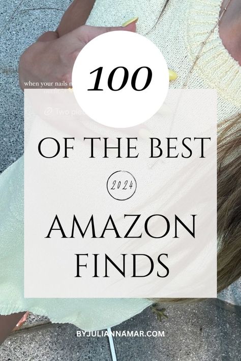 100 of the Best Amazon Finds | ByJuliannaMar Most Bought Items On Amazon, Highest Rated Amazon Products, Most Popular Items Sold On Amazon, What To Get From Temu, 70 Bougie Things On Amazon, Amazon Gadgets 2024, Amazon Basics Worth Buying, Best Finds On Amazon, Boujee Amazon Finds