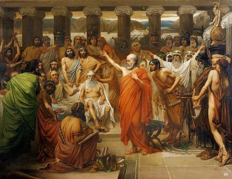 Neoclassical Painting, Socratic Method, Types Of Poems, Imperiul Roman, Oracle Of Delphi, Greek Civilization, Ancient Greek Philosophers, Classical Paintings, John Locke