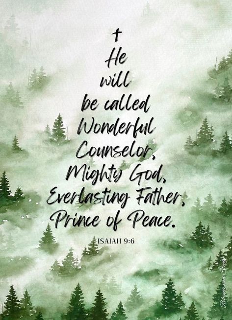 Prince Of Peace Christmas, Wonderful Counselor Mighty God Everlasting Father Prince Of Peace, Isaiah 9:6, Aesthetics Songs, Christmas Scriptures, Wonderful Counselor Mighty God, Peace Bible Verse, Bible Stickers, Say Your Prayers