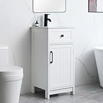 Small Sinks For Small Bathrooms, Small Vanity Ideas Bathroom, Small Vanity Sink, Small Bathroom Sink Cabinet, Sink Small Bathroom, Modern Wood Bathroom, Natural Wood Bathroom, Tiny Bathroom Sink, White Bathroom Vanities