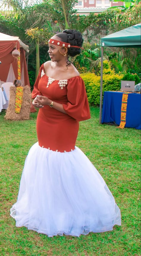 Kikuyu traditional attire Kikuyu Traditional Attire For Women, Shona Traditional Attire, Ruracio Outfits For Ladies Kikuyu, Kikuyu Traditional Wedding Dress, Ruracio Outfits For Ladies, Kikuyu Ruracio Dresses, Kikuyu Wedding, Ruracio Dresses, Kikuyu Traditional Attire