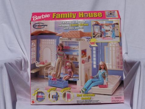 Barbie 1990, Barbie Playsets, Barbie 90s, Barbie Sisters, Barbie Sets, Barbie Family, Barbie Kitchen, Barbie Doll House, Barbie Toys