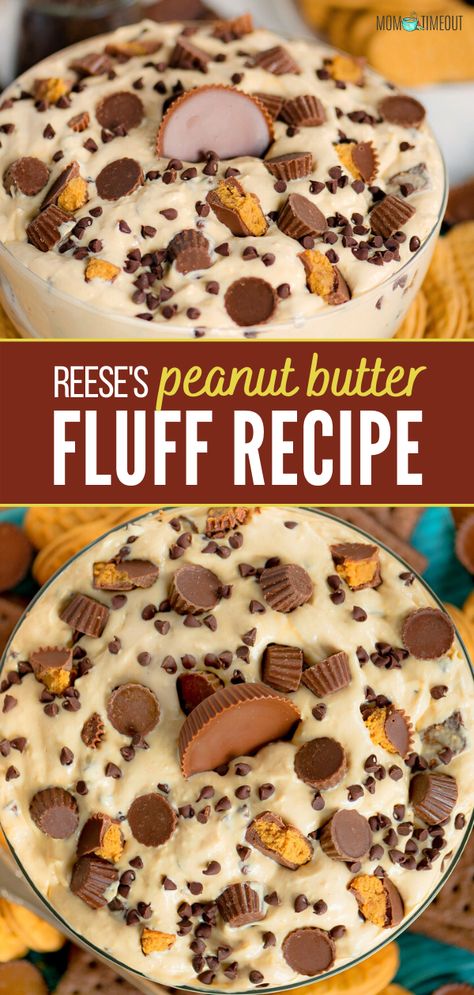 Peanut Butter Fluff, Fluff Recipes, Appetizers Fruit, Dessert Dip Recipes, Fluff Recipe, Fluff Desserts, Sweet Dips, Peanut Butter Desserts, Dessert Dips