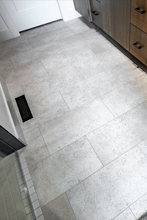 Check out this GORGEOUS gallery. COREtec stone captures the beautiful look of stone in a luxury vinyl plank. We are in love with this project!! To view more of this incredible gallery, visit our website: https://www.mouerysflooring.com/edesia #luxuryvinyl #flooring #flooringdesign #design #interiordesign #remodel #newproject #flooringinspo #coretec #vinyl #trends #flooringtrends #trending #SpringfieldMO #Flooring417 #smallbusiness #LVP #Stoneflooring #Tile #Edesia #bathroomfloors #bathroomdesign Lvt Flooring Bathroom, Luxury Vinyl Tile Bathroom, Vinyl Tile Bathroom, Tiles For Bathroom, Lvt Flooring, Flooring Trends, Luxury Vinyl Tile, Bathroom Floor Tiles, Vinyl Tile