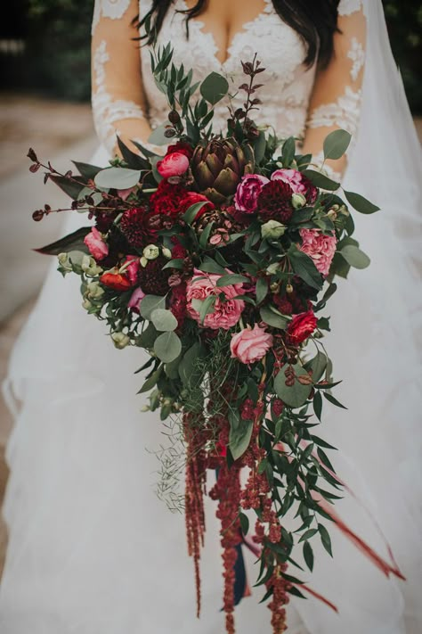 Bridal Era, Moss Wedding, Greenery Wedding Bouquet, Cascading Bridal Bouquets, Cascading Wedding Bouquets, Bridal Bouquet Pink, Spring Wedding Bouquet, Bridal Bouquet Fall, Wedding Bouquets Pink